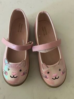 Harper Canyon Pink Cat Face Mary Janes